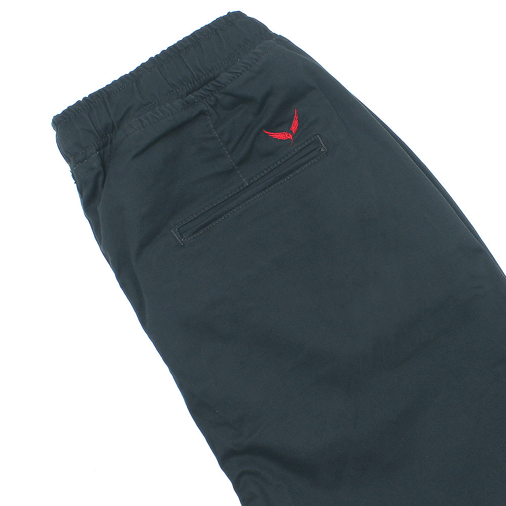 Premium Cotton Waste Jogger Pants (Charcoal Grey)