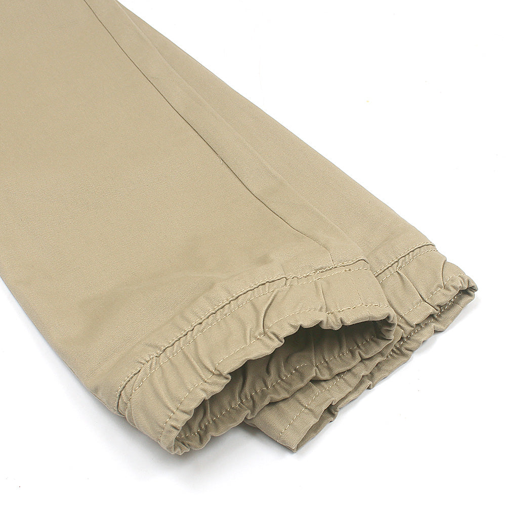 Premium Cotton Waste Jogger Pants (Khakki)