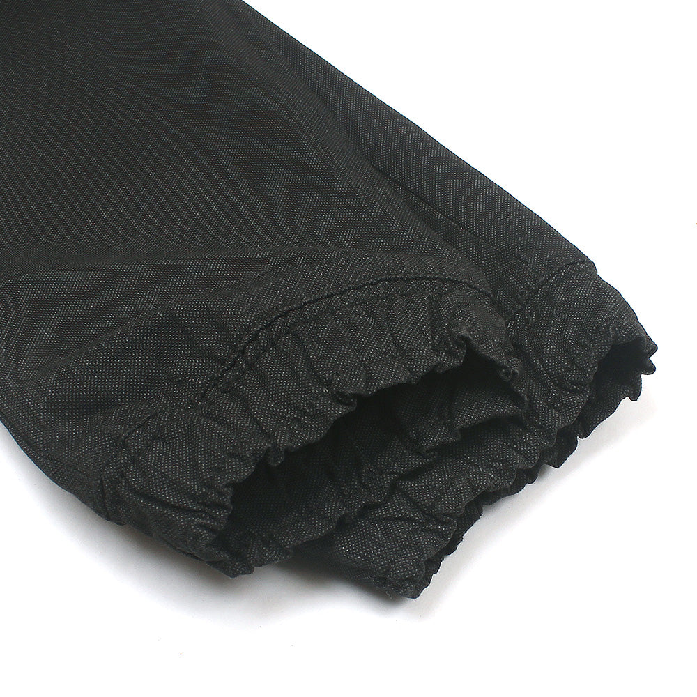 Premium Cotton Waste Jogger Pants (Textured Black)