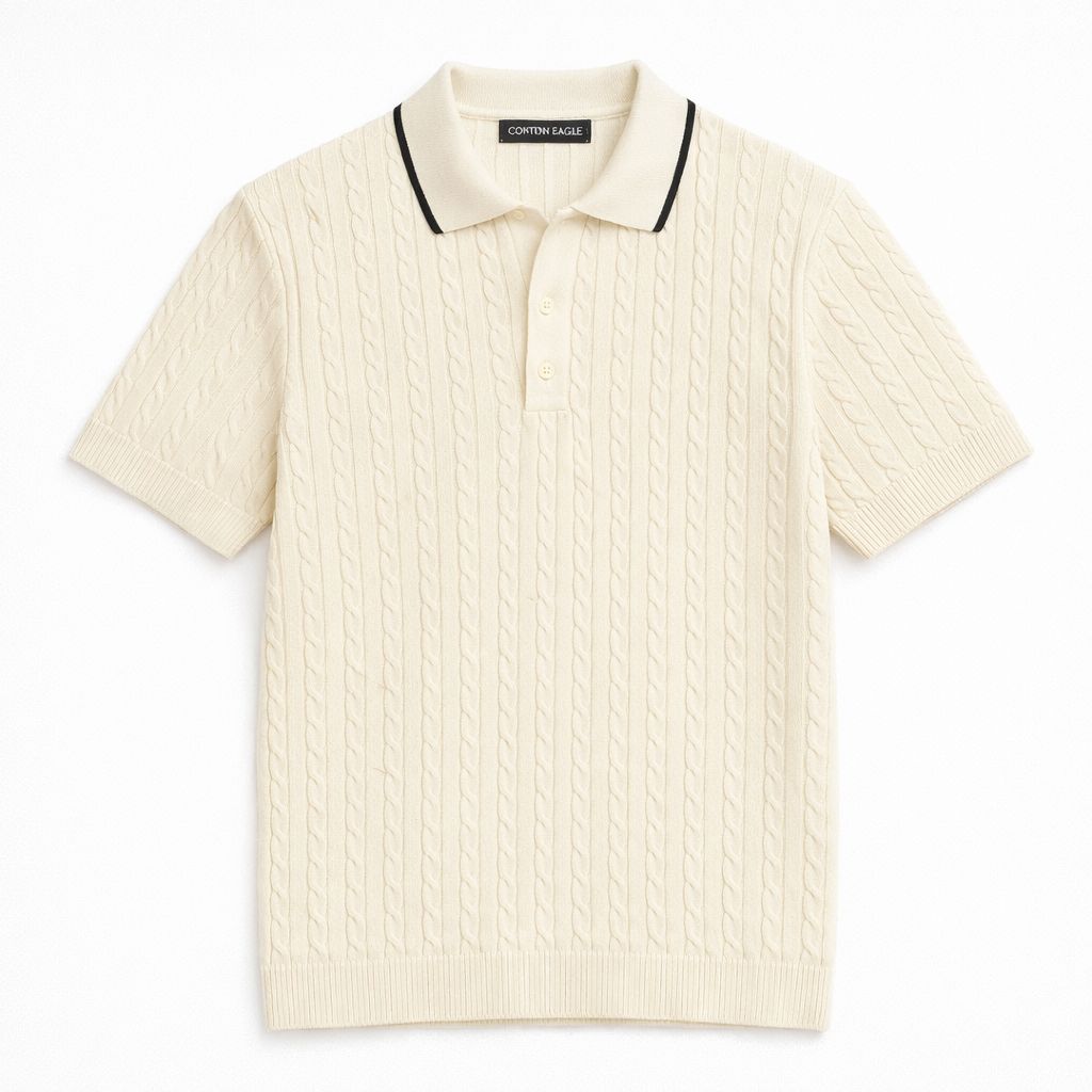 Cotton Eagle Premium Thermal - Cable knit