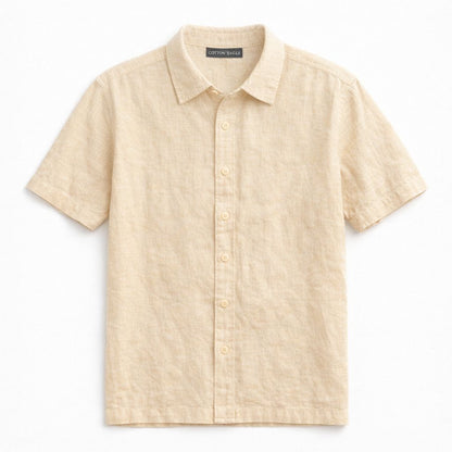 Cotton Eagle Linen Shirt