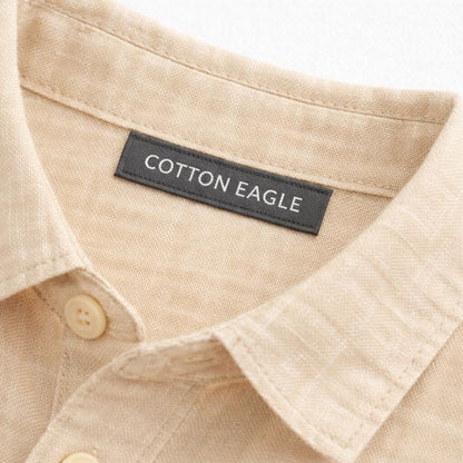 Cotton Eagle Linen Shirt